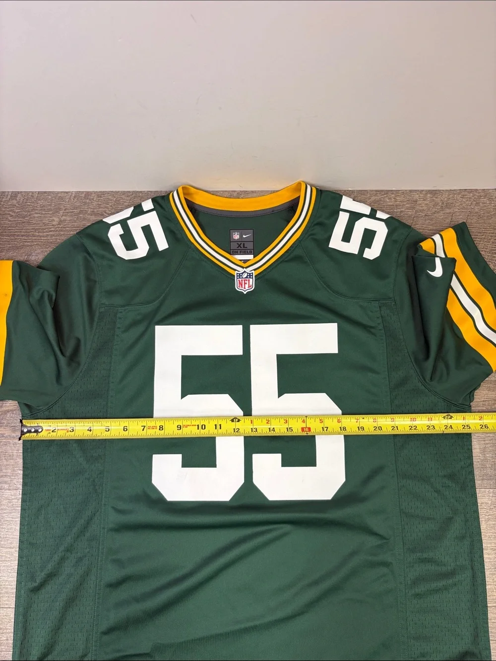 Nike Green Bay Packers Za’Darius Smith #55 On Field Jersey Men’s XL